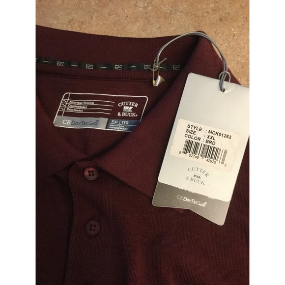 New Cutter & Buck SRQ Polo Shirt XXL 2XL Mens Sarasota Bradenton International - Picture 3 of 4
